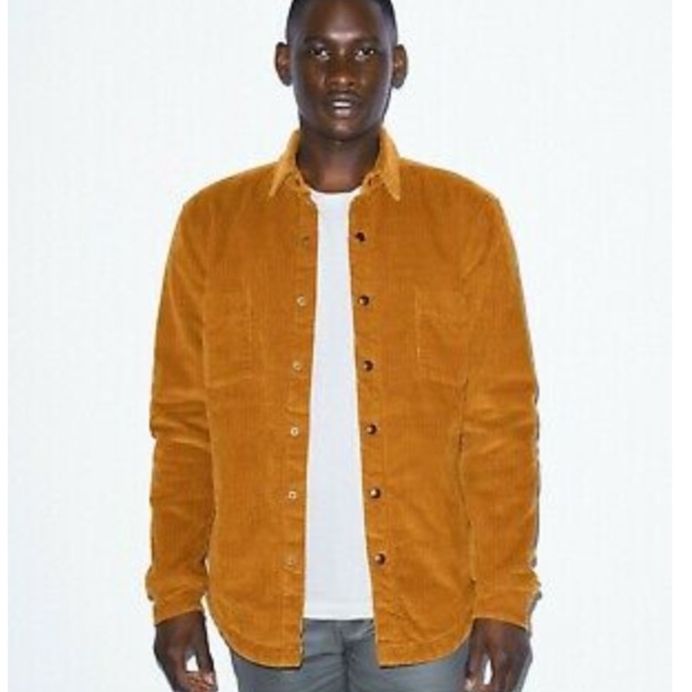 American Apparel Unisex Corduroy “Shacket”